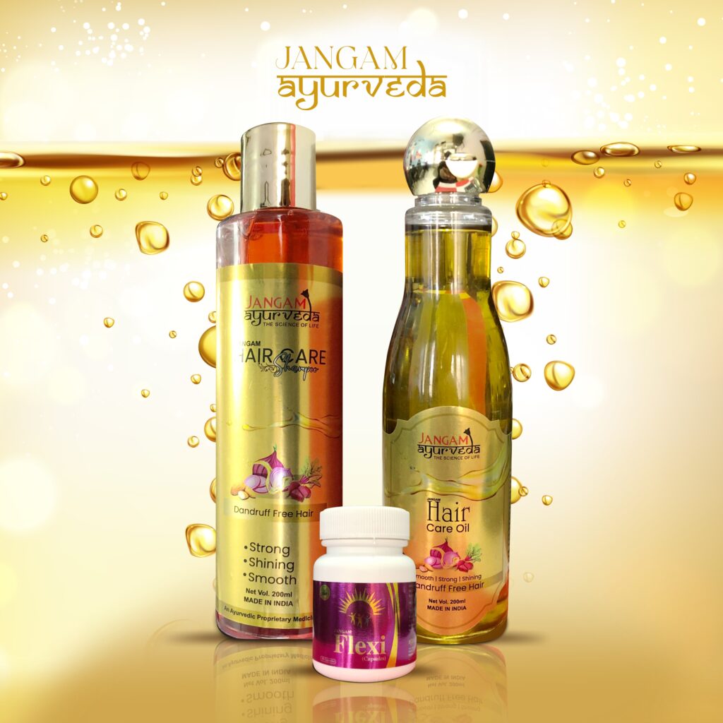 Jangam Hair Care Oil Kit