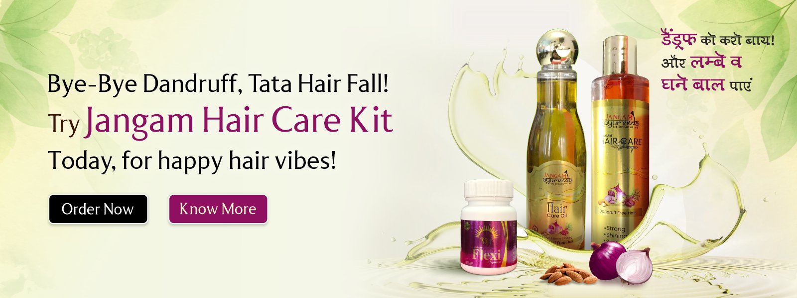 Hair Oil Kit- jangam Ayurveda
